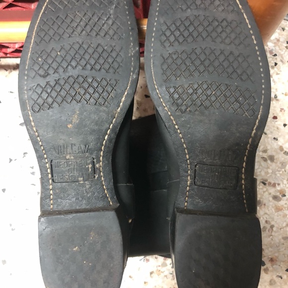 VULCAN Motorcycle Harness 11’ Black Biker Boots - Picture 4 of 4